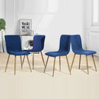 FurnitureR Dining Side Chairs - Green - 4 Pack-9