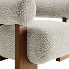 Modway Jace Boucle Accent Chair - River Rock-8