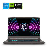 MSI THIN 15.6" Gaming Laptop - Intel Core 5-210H - RTX 3050 - 1TB NVMe SSD - 16GB RAM - Win 11 - Bilingual-Intel Core 5 - 210H