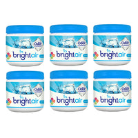 Bright Air Cool & Clean Scent Super Odor Eliminator, 6 Pack-Freshens any space with a natural, clean scent while effectively eliminating unwelcome odours