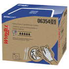 WypAll CriticalClean High Capacity Heavy Duty Foodservice Cloths - Red - 300 Pack-Each industrial cloth measures 12.5” x 23.5” (unfolded) cleans oil, dirt, grime and solvents. Comes quarterfolded for easy storage