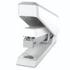 Fellowes LX850 Full Strip EasyPress Antimicrobial Stapler - White-Ergonomic grip, for easy, smooth stapling