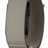 Garmin CIRQA Smart Band - Size L/XL - French Grey-Comfortable, screenless design: Track key health and fitness data with this discreet, screenless tracker. And enjoy all-day wear with a fabric band for maximum comfort