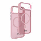 Blu Element Chromatic Kick Compatible with MagSafe Case for iPhone 17 Air - Pink-Extra camera protection with fold-out Kickstand for landscape viewing