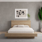 Nexera Marconi Headboard - Queen Size - Brown Oak-1-Year Limited Warranty: Shop with confidence knowing your purchase is covered. Our platform bed comes with a 1-Year Limited Warranty for added peace of mind