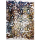 Modway Success Jayla Transitional Distressed Vintage Floral Moroccan Trellis Area Rug - 8 ft W x 10 ft L - Multicolored-Distressed Vintage Floral Moroccan Trellis Area Rug