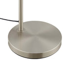 Modway Element Transparent Glass Glass and Metal Floor Lamp - Satin Nickel-Assembly Required