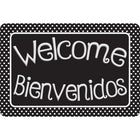 Ashley Productions The Original Fun Mat Welcome Mat - 15.5" x 23.5" - Bienvenidos Welcome-Measurement & Design: The Bienvenidos Welcome Mat measures 15.5" x 23.5".