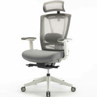 MotionGrey Cloud Mesh Series Office Chair- Executive Ergonomic Chair With Breathable Mesh Back - White-Ergonomic back support