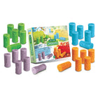 Yellow Door Let's Roll Seasons 24-Piece Set-Simply roll into play dough, clay or sand, and stamp to complete the scene. Extra details will be revealed as children press more firmly.