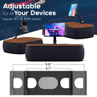 ShoppingAll Adjustable Tablet Holder Cushion Pillow Stand - Grey-7