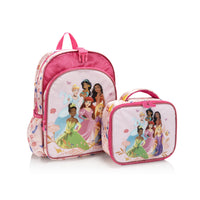 Heys Disney Kids Princess 2-Piece Backpack & Lunch Bag Set-Backpack with matching detachable lunch bag, ideal for school and everyday use
