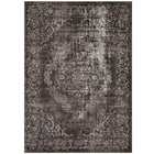 Modway Gamela Rustic Vintage Ornate Floral Medallion Area Rug - 8 ft W x 10 ft L - Antique Light/Dark Brown-Ornate Floral Medallion Rug