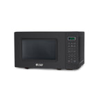 Commercial Chef 0.7 cu. ft. 700W Countertop Microwave - Black-10 Power Levels: Our stainless steel compact microwave (17.1" x 12.6" x 10.0") has 10 outstanding heating settings, including Time Cook, Weight Defrost, Time Defrost, Express Cook, and more!