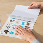 Cricut Waterproof 8.5" x 11" Sticker Set - White - 6 Pack-Compatible with Cricut Maker machines, Cricut Explore 3, and Cricut Joy Xtra