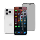 22 Cases Privacy Tempered Glass Screen Protector for iPhone 17 Pro Max-0.3 mm thickness