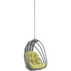 Modway Whisk Outdoor Patio Swing Chair Without Stand - Peridot-Aluminum Tubed Seat Frame