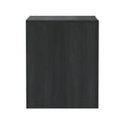 Manhattan Comfort Linda 24" Modern 2-Drawer Nightstand - Charcoal Grey-Perfect for Bedside Storage, Lamps or Display Items