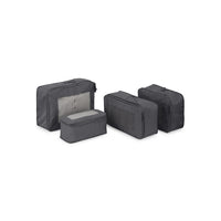 Bugatti 4 Set Compression Packing Cubes - Grey-Available in four sizes