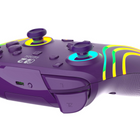 Turtle Beach Afterglow Wave Wireless RGB Gaming Controller for Nintendo Switch 2 - Purple-Rechargeable battery for up to 20-hours of play time per charge