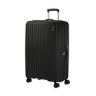 American Tourister 27" Rejoy Check-in Luggage - Large - 360-Degree Spinner - True Black-Constructed of 100% polypropylene offering extreme durability with a texture that reduces the visibility of scratches