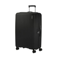 American Tourister 27" Rejoy Check-in Luggage - Large - 360-Degree Spinner - True Black-Constructed of 100% polypropylene offering extreme durability with a texture that reduces the visibility of scratches