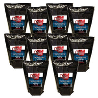 East Coast Coffee Highland Grog Hazelnut Flavour Ground Coffee - 10 Pack-10 x 1Lb Bag of grounds