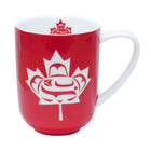 Oscardo Standing Together by Curtis Wilson Indigenous Art Mug - 485 ml-Broad Shape Porcelain Mug - Holds 485 ml / 16 oz, ideal for coffee, tea, and hot beverages