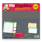 Blueline 2025-2026 Frigobloc Magnetic Calendar - 14" x 13-1/2" - French-Dimensions: 14" L x 13-1/2" W