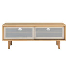 Modway Kurtis 47" TV Stand - Oak-Non-Marking Foot Pads