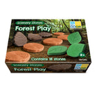 Yellow Door Scenery Stones Forest Play 18-Piece Set-The engaging stones will inspire play and promote creativity, immersing children into imaginary language-rich woodland worlds.