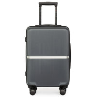 Air Canada Laurentian 20" Hardside Carry-On Luggage - 360-Degree Spinner - Charcoal-Carry-on luggage is designed for convenient travel and meets most airline carry-on size restrictions