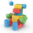 Geomag Magicubes Full Color Try Me Recycled - Set of 64-Best learning and development toys: A great introduction to magnets and STEM concepts, with an easy magnetic stick and build system. These magnetic toys for toddlers will hold their attention while building coordination and critical thinking skills.