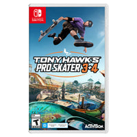 Tony Hawk 3+4 Remastered - Standard Edition for Nintendo Switch-Get hyped for the legendary franchise to return with Tony Hawk’s  Pro Skater  3 + 4. Revamped with more skaters, new parks, gnarlier tricks, eardrum shattering music, plus a whole lot more