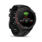 Garmin Approach S70 - Black Ceramic Bezel with Black Silicone Band-8