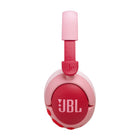 JBL Junior 470NC Wireless Over-Ear Noise Cancelling Kids Headphones - Pink-Built-in mic