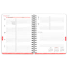 BrownTrout 2026 18-Month Weekly Desk Planner with Foil Stamped Cover - Starburst - 6" x 7.75" -Durable Construction - Thick, high-quality pages help to prevent wear and tear throughout the year