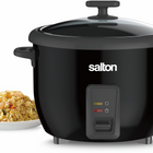 Salton Automatic XL 20 Cup Rice Cooker & Steamer-One touch - perfect, fluffy rice, cooked with ease 