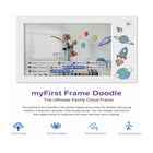 myFirst Frame Doodle 9" Digital Photo Frame - 32 GB-Store creations and files conveniently with 32GB of internal storage, and expand storage capacity further with a compatible microSD card supporting up to 32GB