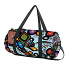 Oscardo Bear by John Rombough Travel Bag-Authentic Indigenous Art Designs - Showcases vibrant artwork by First Nations, Inuit, and Métis artists from across Canada, celebrating culture and creativity in every travel bag
