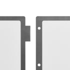 Staples Better Print & Apply Label Plastic Dividers Set - 5-Tabs - Assorted Colours-Three-hole punched and ready for use