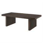 Hudson&Canal Soren 48"W Rectangular Coffee Table - Alder Brown-Tabletop features a weight capacity of 60 lbs