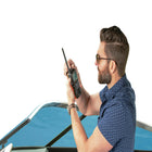 Cobra Bluebound 650 VHF Hand Held Marine Radio - Black/Orange-Float n’ Flash feature with Signature Orange Floating Core for quick location overboard 