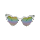 Gry Mattr 3+ Kids Sunglasses - Plastic - Heart Glitter Chloe-Shatter resistant polycarbonate lenses