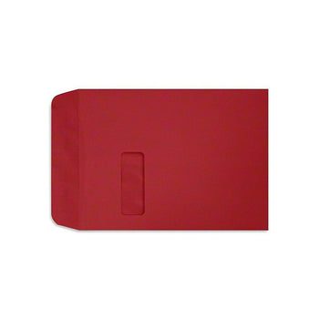 LUX 9 x 12 Open End Window Envelopes, Ruby Red, 500 Pack (LUX-1590-18 ...
