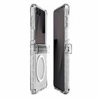 ITSKINS Hybrid_R Hinge Clear with Magnets Case - Galaxy Z Flip 8 - Clear-Premium drop protection up to 3m/10ft