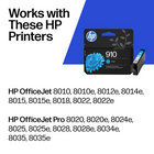 HP 910 Cyan Original Ink Cartridge-Standard yield