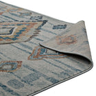 Modway Jenica Distressed Moroccan Tribal Abstract Diamond Area Rug - 5 ft W x 8 ft L - Silver Blue Beige/Brown-8