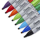 Sharpie Permanent Markers - Chisel Tip - Assorted Colours - 8 Pack-Unique anti-roll barrel design