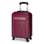 Roots Banff Carry-On Luggage - 20" - Merlot-Made of durable ABS